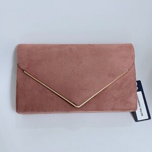 Blush Pink Envelope Clutch